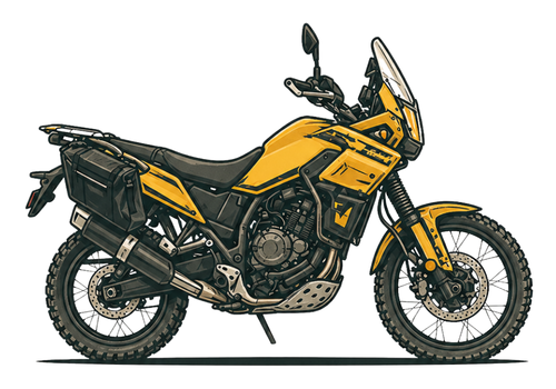 Adventure Moto rentals bike logo